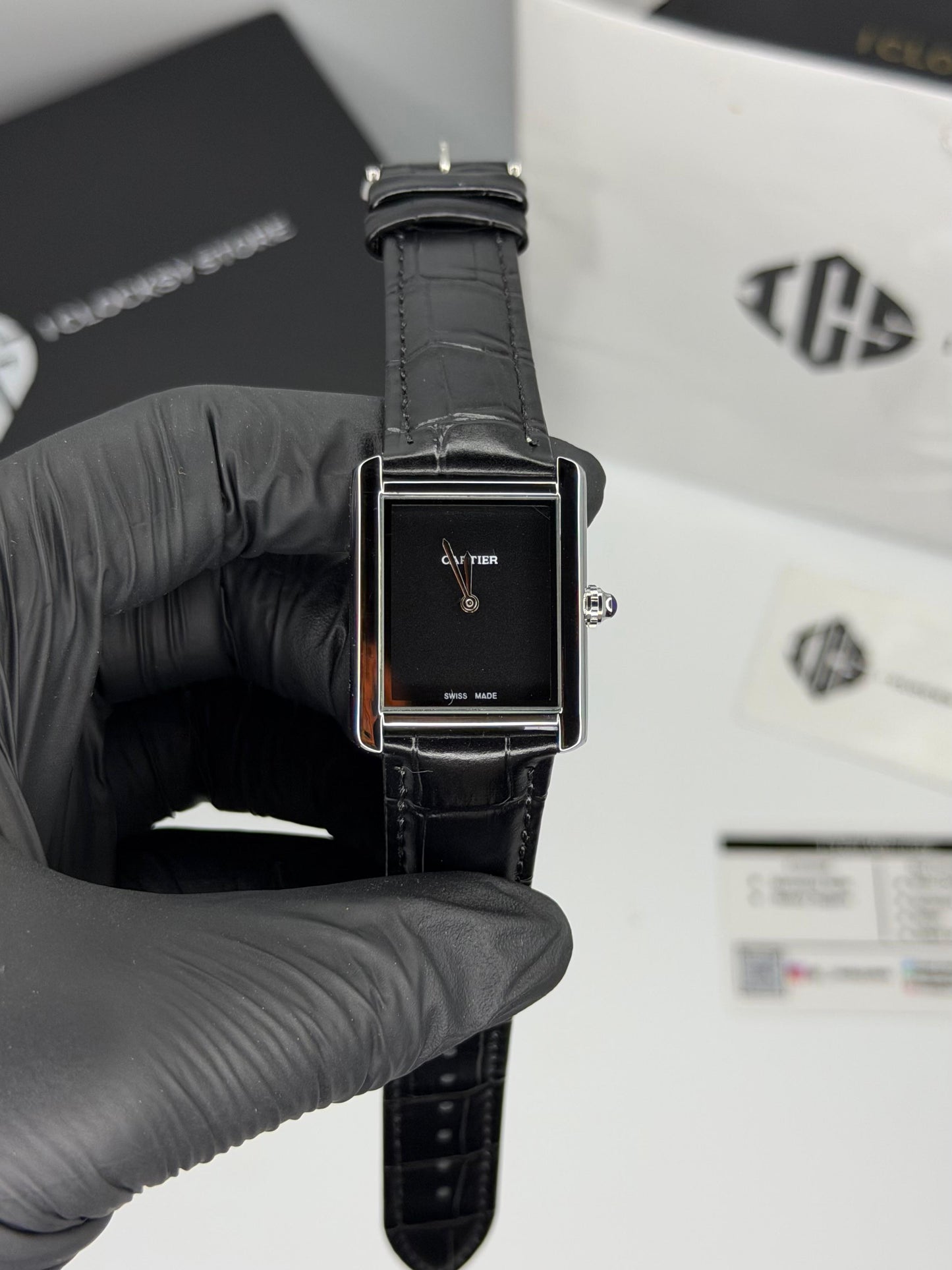 Cartier Tank Style Luxury Watch