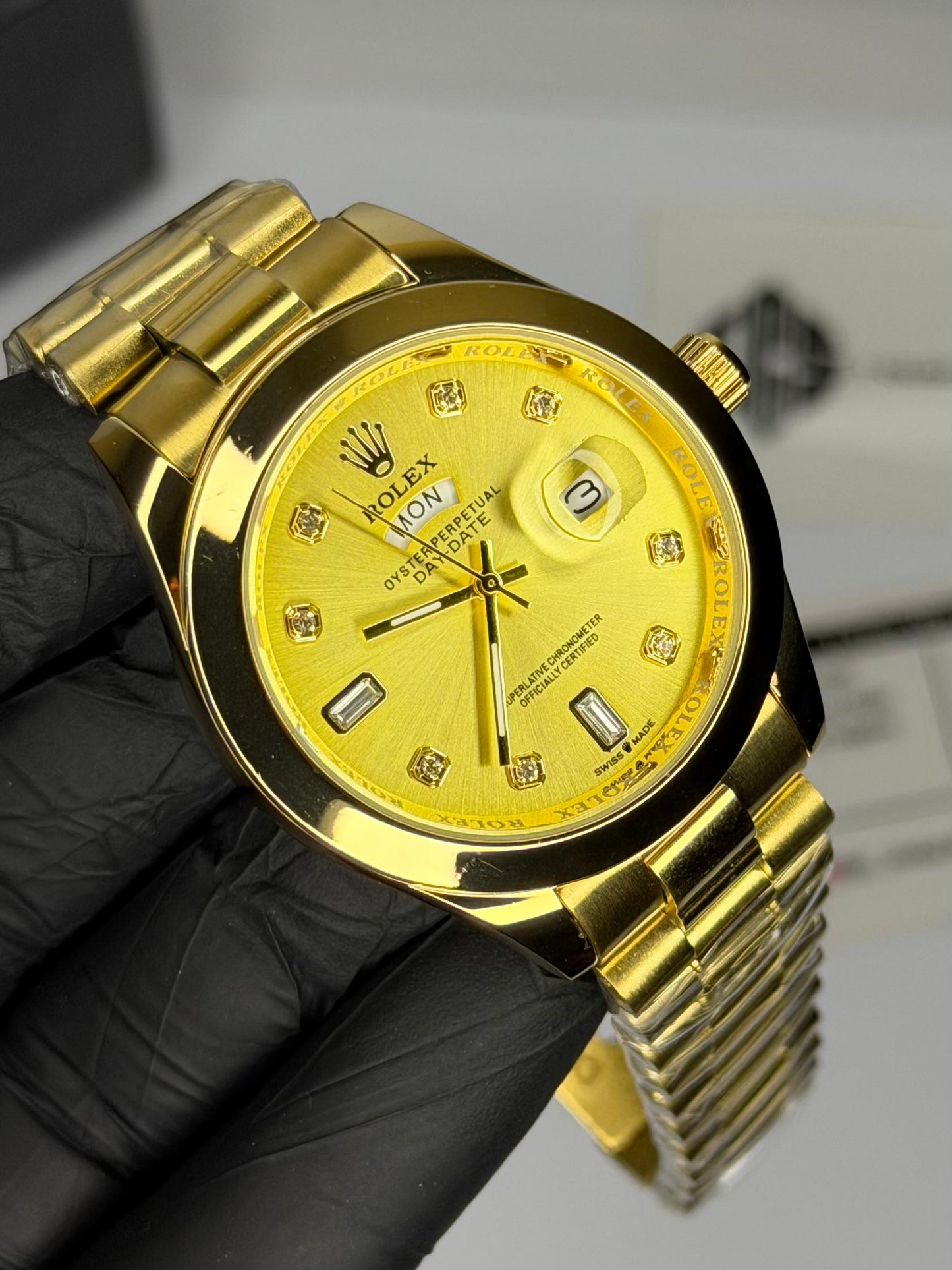 Rolex Day-Date Cosmograph — Full Gold Jubilee Edition