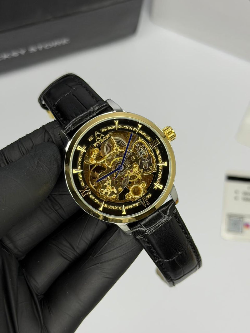 Fitron Automatic Skeleton Watch