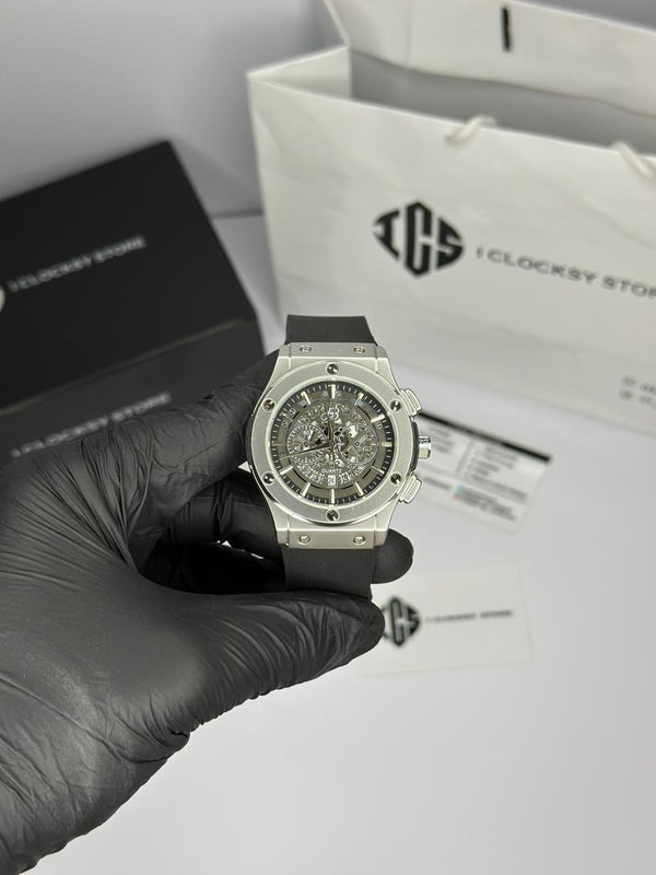 Hublot King Power Chronograph — Skeleton Dial Edition